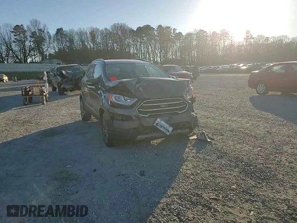 2019 Ford EcoSport Titanium with VIN MAJ3S2KE8KC307483, listed as a Copart auction lot 43940135 with 77,883 mi miles and Salvage Title. Bid and sale history available at DreamBid. Image 12.