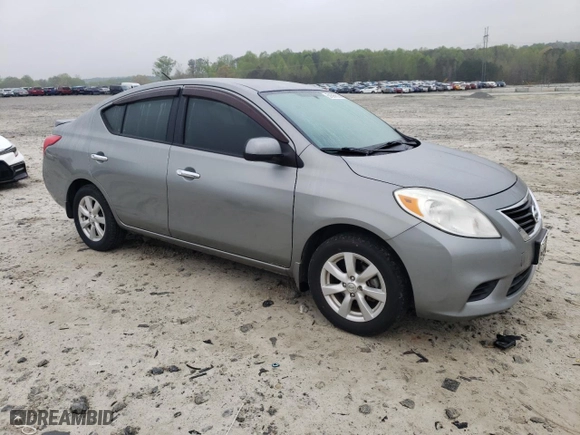 2014 Nissan Versa S Plus with VIN 3N1CN7AP7EL806207, listed as a Copart auction lot 51597675 with 140,996 mi miles and Clean Title. Bid and sale history available at carsss.com. Image 4.