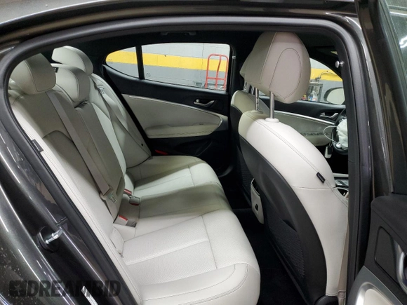 2024 Genesis G70 2.5T with VIN KMTG34SC4RU142461, listed as a Copart auction lot 83455334 with 17,676 mi miles and Salvage Title. Bid and sale history available at carsss.com. Image 10.