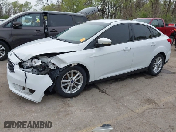 2016 Ford Focus SE with VIN 1FADP3F2XGL324613, listed as a IAAI auction lot 41971597 with 126,738 mi miles. Bid and sale history available at carsss.com. Image 17.