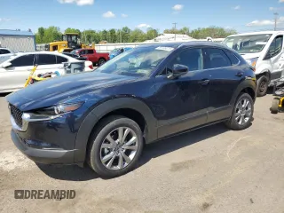 2025 Mazda CX-30 S Premium with VIN 3MVDMBDM5SM807451, listed as a Copart auction lot 56186075 with 379 mi miles and Salvage title. Bid and sale history available at DreamBid. Image 1.