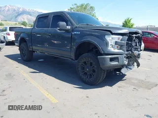 2017 Ford F-150 XL with VIN 1FTEW1EG6HFA29107, listed as a IAAI auction lot 42375043 with 58,186 mi miles and . Bid and sale history available at DreamBid. Image 1.