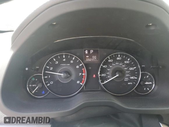 2012 Subaru Outback 2.5i с VIN 4S4BRCAC5C3208897, выставлен на аукционе Copart как лот 58357255 с пробегом 92 447 миль миль и Списание • Salvage title. История ставок и продаж доступна на DreamBid. Изображение 9.