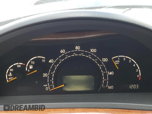 2004 Mercedes-Benz S 430 z VIN WDBNG70J14A419850, wystawiony jako Copart lot #61066955 z przebiegiem Nie podano mil oraz Czysty tytuł • Clean title. Historia ofert i sprzedaży dostępna na DreamBid. Obrazek 9.
