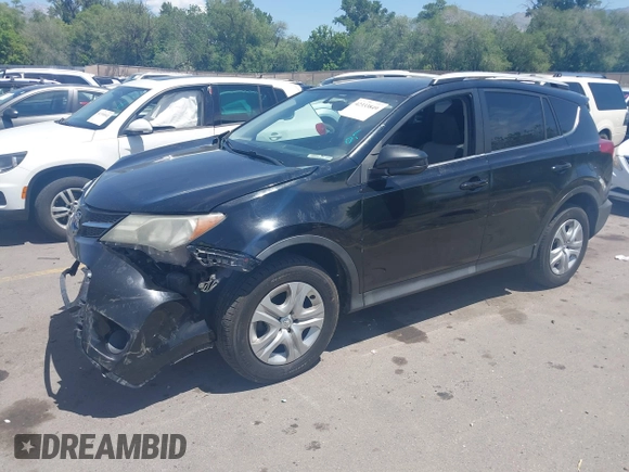 2015 Toyota RAV4 LE with VIN 2T3BFREV7FW403428, listed as a IAAI auction lot 42333849 with 218,046 mi miles and . Bid and sale history available at DreamBid. Image 2.