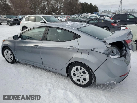 2016 Hyundai Elantra SE with VIN 5NPDH4AE5GH670880, listed as a Copart auction lot 45623825 with 108,825 mi miles and Clean title. Bid and sale history available at DreamBid. Image 2.