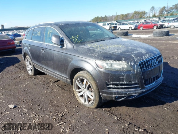 2010 Audi Q7 3.0L TDI Prestige with VIN WA1VMAFE3AD002168, listed as a IAAI auction lot 41418115 with 999,999 mi miles. Bid and sale history available at carsss.com. Image 1.
