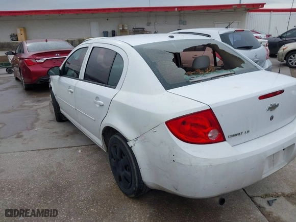 2008 Chevrolet Cobalt LS with VIN 1G1AK58F787286316, listed as a IAAI auction lot 41444085 with 1 mi miles. Bid and sale history available at carsss.com. Image 3.