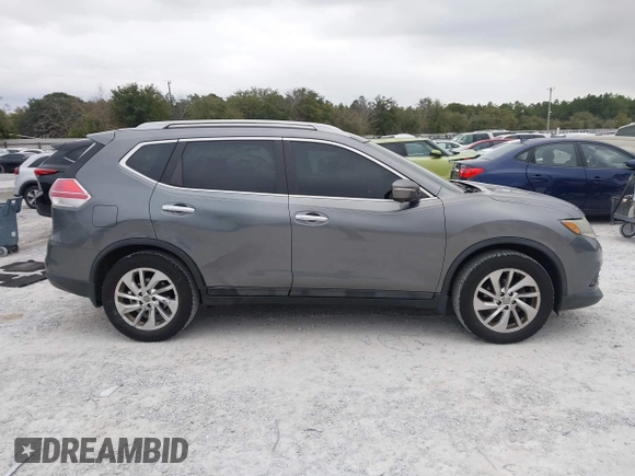 2015 Nissan Rogue SL with VIN 5N1AT2MT5FC857896, listed as a IAAI auction lot 41310123 with 101,101 mi miles. Bid and sale history available at carsss.com. Image 13.