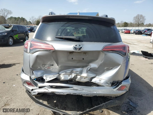 2017 Toyota RAV4 XLE with VIN 2T3WFREV2HW325757, listed as a Copart auction lot 48927615 with 120,984 mi miles and Salvage Title. Bid and sale history available at carsss.com. Image 6.