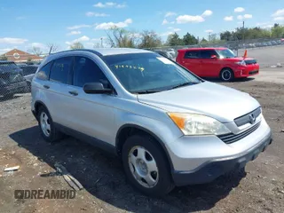 2007 Honda CR-V LX with VIN JHLRE38397C077129, listed as a IAAI auction lot 41995249 with 161,347 mi miles. Bid and sale history available at carsss.com. Image 1.