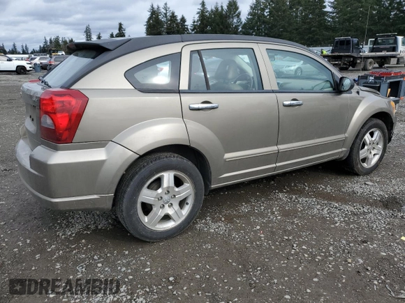 2007 Dodge Caliber SXT with VIN 1B3HB48B27D178880, listed as a Copart auction lot 45769405 with 95,178 mi miles and Salvage Title. Bid and sale history available at DreamBid. Image 3.