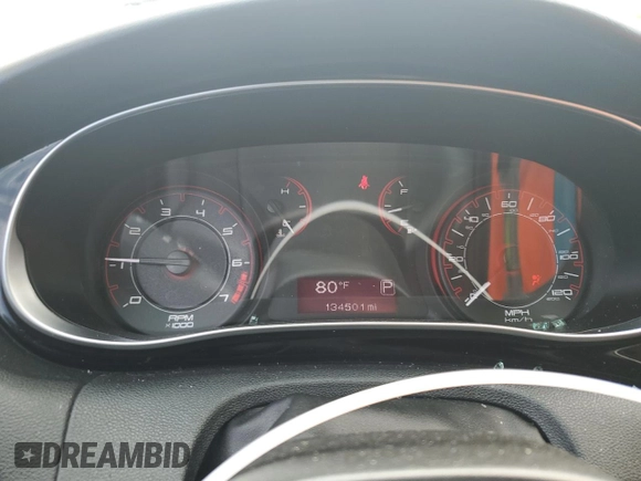 2013 Dodge Dart SXT with VIN 1C3CDFBA7DD204369, listed as a Copart auction lot 63423964 with 134,501 mi miles and Salvage Title. Bid and sale history available at DreamBid. Image 9.
