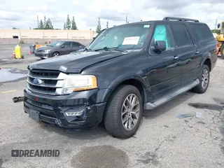 2015 Ford Expedition EL XLT with VIN 1FMJK1HT8FEF33837, listed as a IAAI auction lot 41703229 with 138,285 mi miles. Bid and sale history available at carsss.com. Image 2.