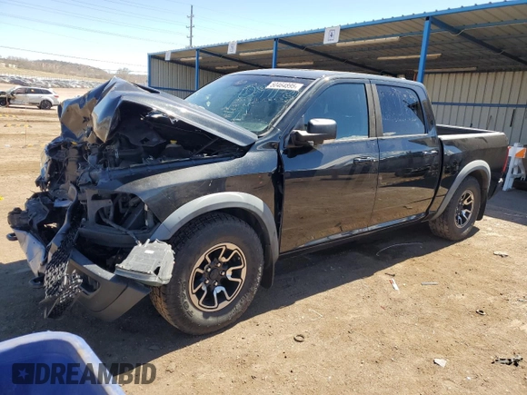 2016 Ram 1500 Rebel z VIN 1C6RR7YT7GS185917, wystawiony jako Copart lot #50464895 z przebiegiem 94 389 mil mil oraz Szkody całkowita. Historia ofert i sprzedaży dostępna na DreamBid. Obrazek 1.