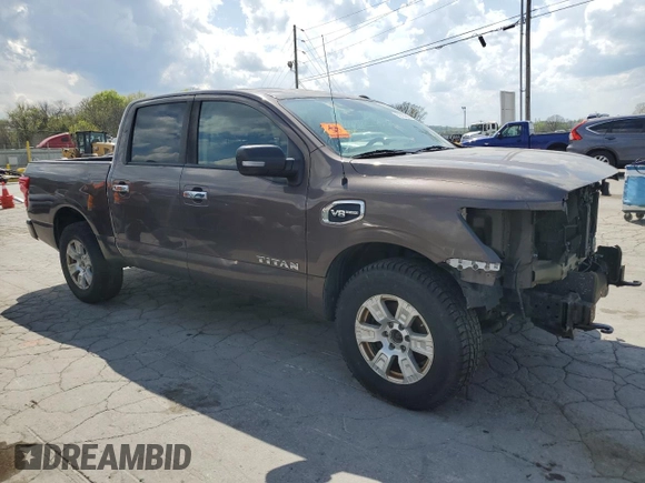 2017 Nissan Titan SV z VIN 1N6AA1EJ8HN522119, wystawiony jako Copart lot #52708905 z przebiegiem 139 582 mil mil oraz Szkoda całkowita • Salvage title. Historia ofert i sprzedaży dostępna na DreamBid. Obrazek 4.
