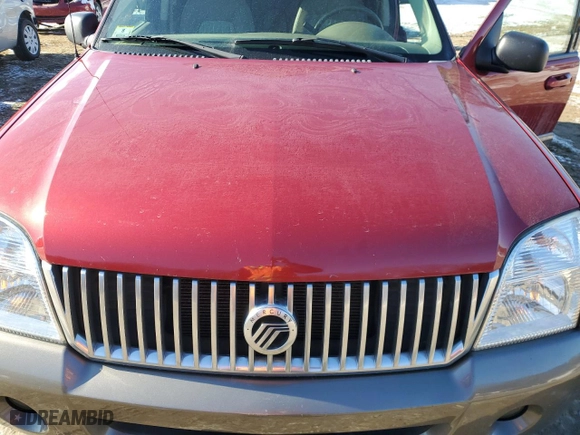2004 Mercury Mountaineer Convenience w/4.6L with VIN 4M2ZU86W34ZJ46619, listed as a Copart auction lot 87907485 with 197,528 mi miles and Clean Title. Bid and sale history available at carsss.com. Image 12.