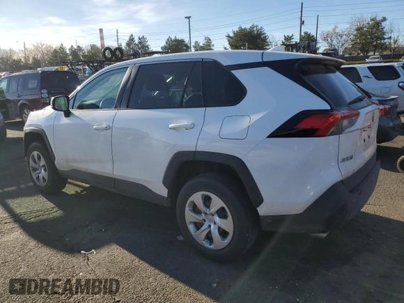 2023 Toyota RAV4 LE with VIN 2T3F1RFV9PC357909, listed as a Copart auction lot 50574165 with 40,456 mi miles and Salvage Title. Bid and sale history available at carsss.com. Image 2.