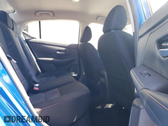 2025 Nissan Sentra SR with VIN 3N1AB8DV0SY308977, listed as a Copart auction lot 55050285 with 1,122 mi miles and Clean Title. Bid and sale history available at DreamBid. Image 10.