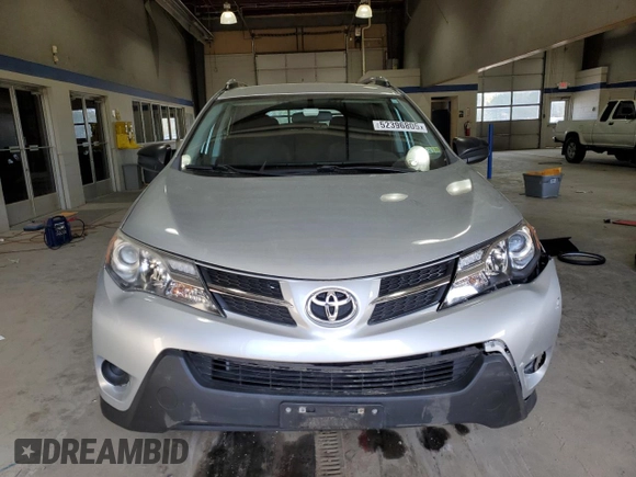 2015 Toyota RAV4 LE with VIN 2T3BFREV8FW243852, listed as a Copart auction lot 52396805 with 83,392 mi miles and Salvage title. Bid and sale history available at DreamBid. Image 5.