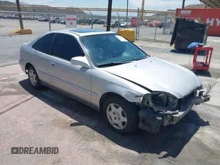 1999 Honda Civic EX z VIN 1HGEJ8248XL035820, wystawiony jako IAAI lot #42505535 z przebiegiem 277 734 mil mil oraz . Historia ofert i sprzedaży dostępna na DreamBid. Obrazek 1.
