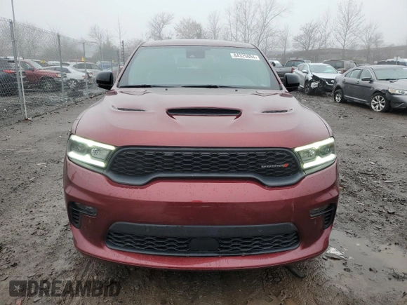 2022 Dodge Durango R/T Plus with VIN 1C4SDJCT9NC222762, listed as a Copart auction lot 84325804 with 51,474 mi miles and Non repairable. Bid and sale history available at DreamBid. Image 5.