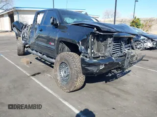 2018 Chevrolet Silverado 1500 LTZ with VIN 3GCUKSEC1JG560567, listed as a IAAI auction lot 41664625 with Not Provided miles. Bid and sale history available at carsss.com. Image 1.