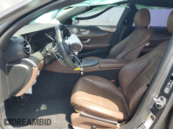 2021 Mercedes-Benz E 63 S AMG with VIN W1KZF8KB4MA957269, listed as a Copart auction lot 57325794 with 37,437 mi miles and Salvage title. Bid and sale history available at DreamBid. Image 7.