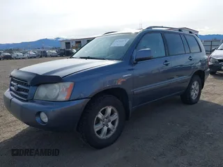 2002 Toyota Highlander with VIN 0JTEHF21A52007243, listed as a IAAI auction lot 41761824 with 187,176 mi miles and . Bid and sale history available at DreamBid. Image 2.