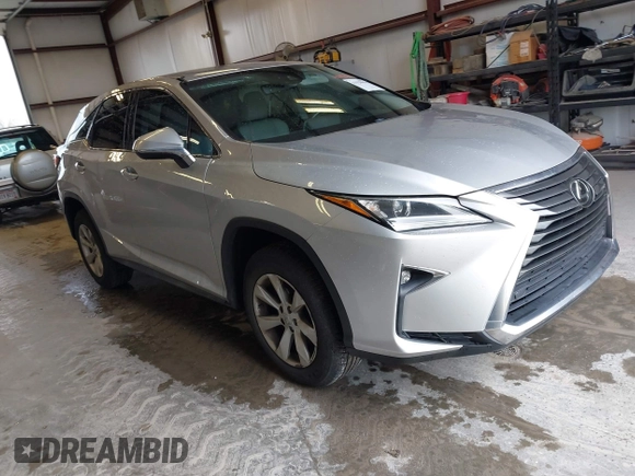 2017 Lexus RX with VIN 2T2ZZMCA7HC052926, listed as a IAAI auction lot 41929054 with 97,886 mi miles. Bid and sale history available at carsss.com. Image 1.
