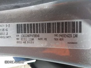 2015 Chrysler 200 Limited with VIN 1C3CCCAB7FN728548, listed as a IAAI auction lot 42069446 with 154,802 mi miles. Bid and sale history available at carsss.com. Image 9.