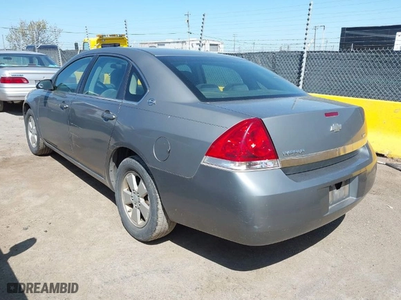2008 Chevrolet Impala LT with VIN 2G1WT55KX81289406, listed as a IAAI auction lot 41938758 with 136,530 mi miles. Bid and sale history available at carsss.com. Image 3.