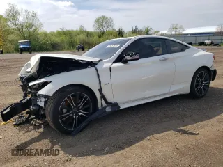 2018 Infiniti Q60 Sport with VIN JN1EV7EL3JM390141, listed as a Copart auction lot 55451975 with 52,555 mi miles and Salvage title. Bid and sale history available at DreamBid. Image 1.