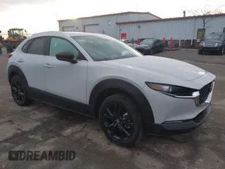 2024 Mazda CX-30 2.5 S Select Sport with VIN 3MVDMBBM9RM628407, listed as a IAAI auction lot 41056089 with 9,507 mi miles. Bid and sale history available at carsss.com. Image 1.