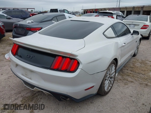 2017 Ford Mustang GT with VIN 1FA6P8CF1H5202970, listed as a IAAI auction lot 41928092 with 98,539 mi miles and . Bid and sale history available at DreamBid. Image 4.