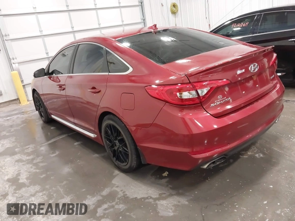 2015 Hyundai Sonata Sport with VIN 5NPE34AF1FH178616, listed as a IAAI auction lot 42123537 with 170,396 mi miles and . Bid and sale history available at DreamBid. Image 3.