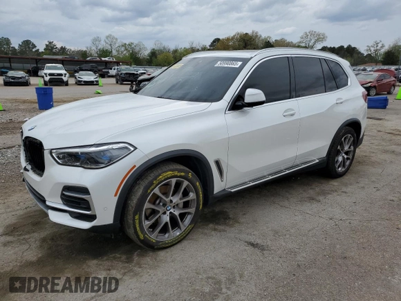2022 BMW X5 xDrive40i with VIN 5UXCR6C01N9M26766, listed as a Copart auction lot 50990865 with 24,036 mi miles and Salvage Title. Bid and sale history available at DreamBid. Image 1.