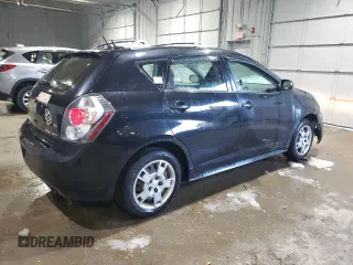 2009 Pontiac Vibe with VIN 5Y2SM67029Z421457, listed as a Copart auction lot 46804835 with 138,508 mi miles and Clean Title. Bid and sale history available at carsss.com. Image 3.