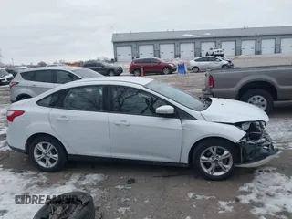 2013 Ford Focus SE with VIN 1FADP3F29DL343536, listed as a IAAI auction lot 41396247 with 185,737 mi miles. Bid and sale history available at carsss.com. Image 14.