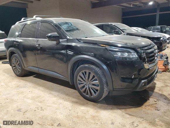 2022 Nissan Pathfinder SL with VIN 5N1DR3CB6NC205409, listed as a Copart auction lot 43944615 with 84,086 mi miles and Salvage Title. Bid and sale history available at carsss.com. Image 4.