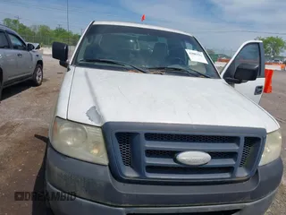 2008 Ford F-150 XL with VIN 1FTRF12228KE33474, listed as a IAAI auction lot 42083511 with 1 mi miles. Bid and sale history available at carsss.com. Image 6.