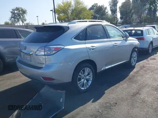 2010 Lexus RX 450h with VIN JTJBC1BA4A2004972, listed as a IAAI auction lot 42498624 with 100,249 mi miles and . Bid and sale history available at DreamBid. Image 4.