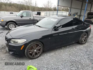 2014 BMW 2 Series M235i with VIN WBA1J7C5XEV253156, listed as a Copart auction lot 41607935 with 84,420 mi miles and Salvage Title. Bid and sale history available at carsss.com. Image 1.