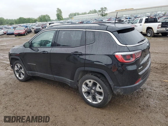 2019 Jeep Compass Limited z VIN 3C4NJDCB6KT673968, wystawiony jako Copart lot #58411765 z przebiegiem 89 481 mil mil oraz Czysty tytuł • Clean title. Historia ofert i sprzedaży dostępna na DreamBid. Obrazek 2.