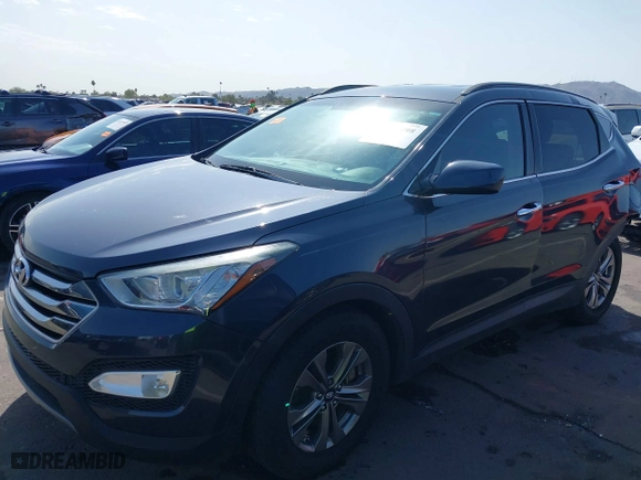2015 Hyundai Santa Fe Sport with VIN 5XYZU3LB4FG294189, listed as a IAAI auction lot 41935098 with 102,090 mi miles. Bid and sale history available at carsss.com. Image 17.