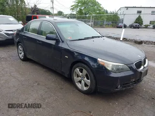 2007 BMW 5 Series 530xi with VIN WBANF735X7CU24974, listed as a IAAI auction lot 42705471 with 79,456 mi miles and . Bid and sale history available at DreamBid. Image 1.