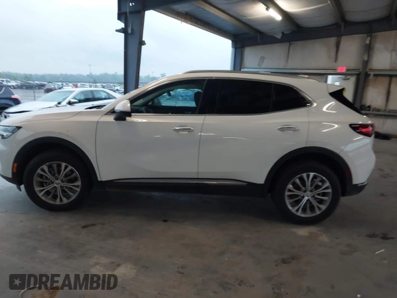2023 Buick Envision Preferred with VIN LRBFZMR45PD203805, listed as a IAAI auction lot 42095790 with 11,117 mi miles and . Bid and sale history available at carsss.com. Image 14.
