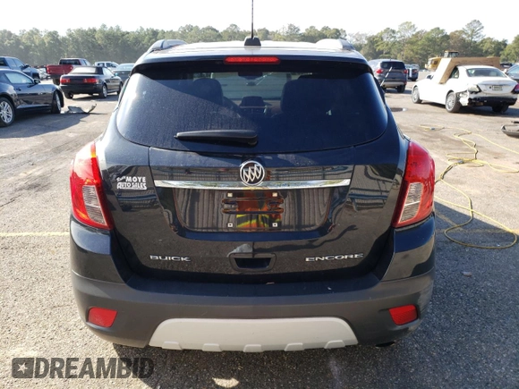 2016 Buick Encore Leather with VIN KL4CJCSB1GB553243, listed as a Copart auction lot 83396594 with 122,530 mi miles and Salvage Title. Bid and sale history available at DreamBid. Image 6.
