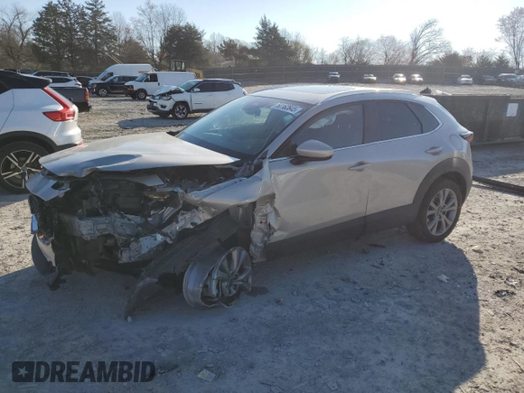 2024 Mazda CX-30 2.5 S Preferred Package with VIN 3MVDMBCM4RM705151, listed as a Copart auction lot 50162845 with 11,307 mi miles and Salvage Title. Bid and sale history available at carsss.com. Image 1.