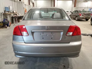 2005 Honda Civic LX z VIN JHMES16535S003882, wystawiony jako Copart lot #55854725 z przebiegiem 245 588 mil mil oraz Nie do naprawy • Non repairable. Historia ofert i sprzedaży dostępna na DreamBid. Obrazek 6.